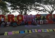 Aksi Mimbar Bebas Peringati International Women’s Day di Sorong