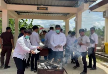 Polda PBD Musnahkan Barang Bukti Narkotika jenis ganja