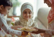 Mengajarkan Anak Berbagi saat Lebaran