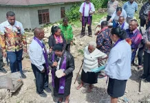 Pemda Sorong Selatan Komitmen Dukung Pembangunan Gereja Moswaren