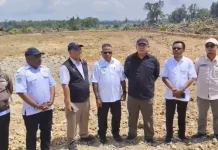 Tim Kementan Tinjau Lahan Cetak Sawah di Sorong Selatan