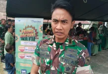 Masyarakat Serbu Bazar Ramadan Kodim 1807 Sorong Selatan