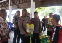 Wakapolda PBD Hadiri Launching Gerakan Pangan Murah jelang Idul Fitr