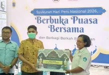 Peringati Hari Pers Nasional, PWI PBD Gandeng KPI Sambangi Griya Lansia