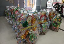 Pesanan Parcel jelang Lebaran di Saga Meningkat