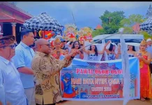 Walikota Sorong Lepas Pawai Ogoh-Ogoh