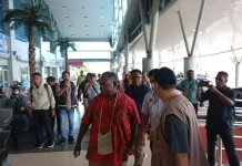 Gubernur Papua Barat Daya Tinjau Posko Mudik Idulfitri 1447 H