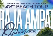 Raja Ampat Dipilih Jadi Lokasi Kompetisi Voli Pantai Asia