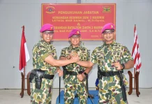 Semangat Satuan Baru, Komandan Resimen Zeni 3 Marinir Resmi Dikukuhkan