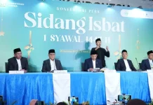 Pemerintah Tetapkan Idulfitri 1447 H Sabtu 21 Maret 2026