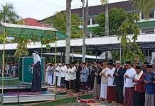 Ribuan Warga Muhammadiyah Kota Sorong Laksanakan Sholat Idulfitri
