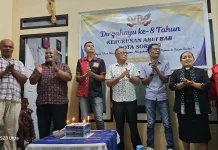 HUT ke-8 Kerukunan Arui Bab Kota Sorong, Perkuat Kebersamaan dan Kepedulian Sosial