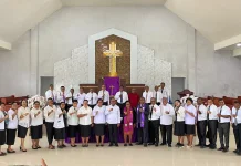 Septinus Lobat Dilantik Jadi Ketua Pembangunan Pusat Pelatihan Pembinaan GKI