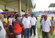 Gubernur Elisa Kambu Resmi Membuka Liga 4 Wilayah Papua Barat Daya 2026
