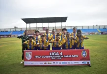 Persitam Tambrauw Lolos Semifinal Liga 4 PBD usai Raih Poin Sempurna