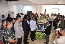 Aspers Danpasmar 3 Hadiri Prosesi Penerimaan hingga Pelepasan Jenazah