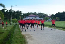 Prajurit Petarung Denmako Pasmar 3 Kembali Pacu Ketahanan Fisik