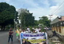 Songsong Paskah, PAR GKI Syaloom Laksanakan Pawai Palem