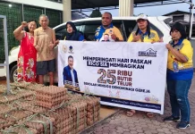 Peringati Hari Paskah, Rico Sia Salurkan 25 Ribu Telur di Papua Barat Daya