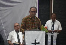Pertamina Patra Niaga Kilang Kasim Gelar Ibadah Paskah Sederhana