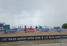 AVC Raja Ampat Open Hari Pertama, Empat Tim Indonesia Alami Kekalahan
