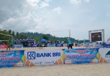 Kalahkan Cina, Tim Voli Pantai Indonesia Lolos Semifinal Raja Ampat Open