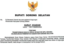 Sorong Selatan Terapkan Transformasi Kerja ASN, WFH Mulai Berlaku