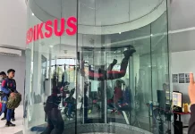 Taklukkan Gravitasi, Denipam 3 Marinir Asah Presisi Freefall di Wind Tunnel