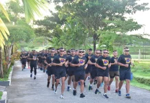 Fisik Prima, Mental Tangguh, Danpasmar 3 Bersama Prajurit Denmako Pasmar 3