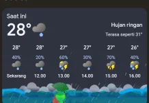 Hujan Guyur Seluruh Wilayah Sorong Selatan Hari Ini