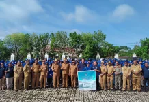 Wali Kota Sorong Lepas Mahasiswa KKN Unvic Sorong