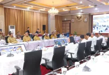 Elisa Kambu dan Gubernur se-Papua Raya Bahas Dana Otsus Bersama Kemenkeu RI