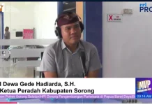 Ketua Peradah Sorong: Tanamkan Tat Twam Asi demi Moderasi di Perantauan