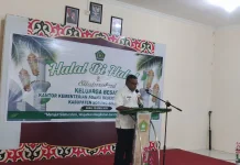 Halal Bihalal Kemenag Sorsel, Ini Pesan Wakil Bupati