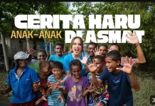 Cinta Laura Kampanyekan Pentingnya Pendidikan dan Imunisasi di Papua