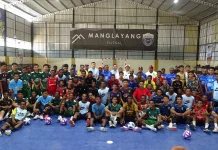 Pelatih Nasional Hector Souto Pantau Bakat Futsal di Sorong
