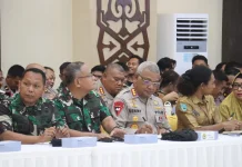 Rakor Lintas Sektor Persiapan Kunjungan Wapres RI ke Kota Sorong dan Raja Ampat