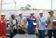 Pertamina EP Menggelar Syukuran Tajak Sumur SLW - F2X dan F3X