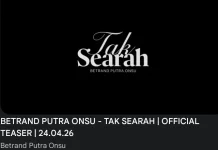 Betrand Putra Onsu Rilis Single Terbaru "Tak Searah"