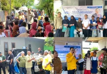RJK Tuntaskan Gemarikan Sorong, 1,6 Ton Ikan, 1.200 Ikan Asar dan 350 Kg Bakso Tersalur