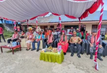 Bupati Petronela Krenak Jadi Inspektur Upacara Hardiknas di Sorong Selatan