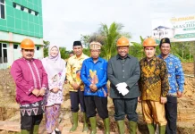 Wagub Papua Barat Daya Letakkan Batu Pertama Masjid Ulinnuha di MAN IC Sorong