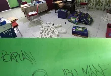 Polres Sorsel Amankan Enam Terduga Pelaku Pencurian di SMP Yapis Teminabun