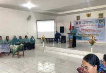 Ketua TP PKK PBD Dorong Pelajar SMP N 8 Dum Terapkan Nilai-Nilai Pancasila