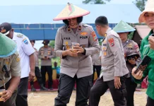 Wakapolda PB Pimpin Launching Penangkaran Benih Jagung Petani Milenial OAP