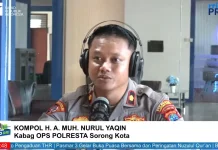 Polresta Sorong Kota Tingkatkan Patroli untuk Tekan Kriminalitas dan Curanmor