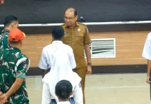 Penutupan Seleksi Pantuhir Paskibraka 2026, Sekda Kota Sorong Tekankan Disiplin