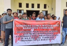 Warga Tambrauw dan Aparat Sepakat Jaga Stabilitas Keamanan Daerah