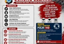 Polres Sorong Selatan Imbau Masyarakat Jaga Kamtibmas