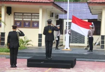 Polda PBD Melaksanakan Upacara Hari Kebangkitan Nasional